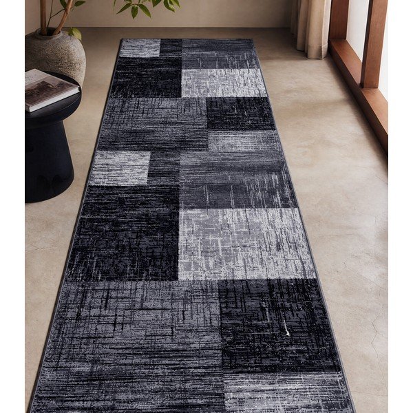 Covor tip traversă gri 80x300 cm Plus – Ayyildiz Carpets-image-3