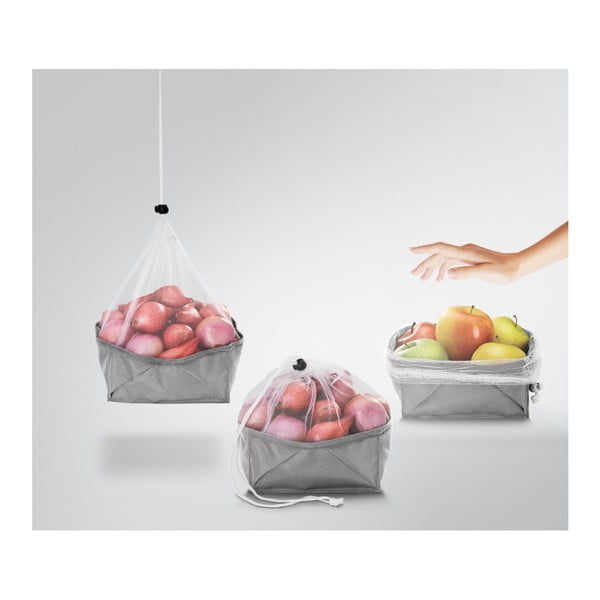 Cutie depozitare pliabilă pentru alimente Metaltex, 18 x 18 cm-image-2