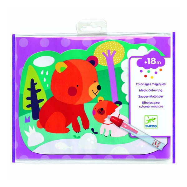 Carte de colorat Djeco Forest-image-2