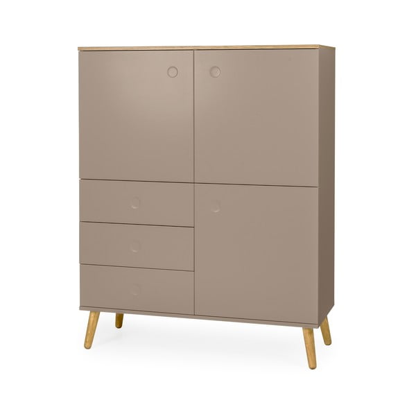 Comodă Tenzo Dot, 109 x 137 cm, maro-image-2