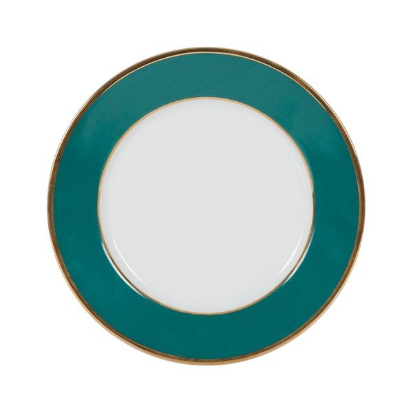 Farfurie albastru petrol pentru desert din porțelan ø 20,5 cm Ginger – Côté Table