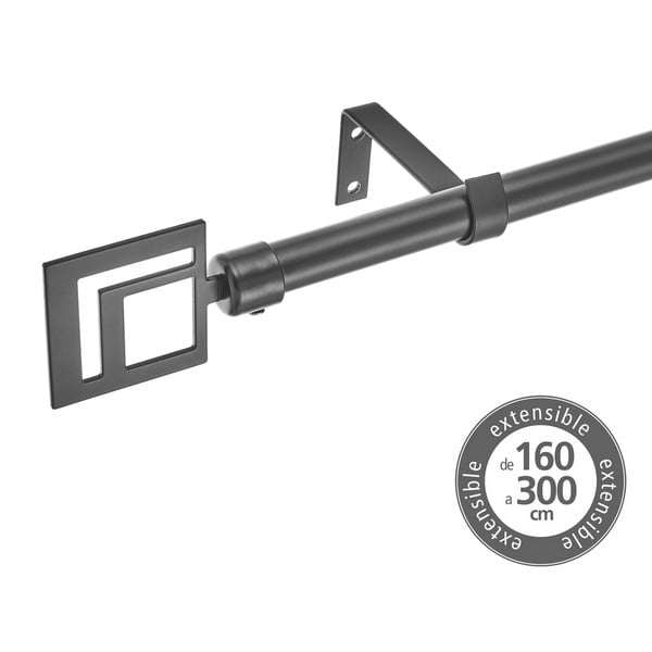 Galerie de perdea 160-300 cm extensibilă din metal – Casa Selección-image-1