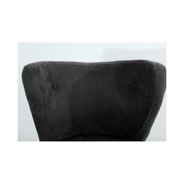 Fotoliu Max Winzer Sari Velur, negru-image-4