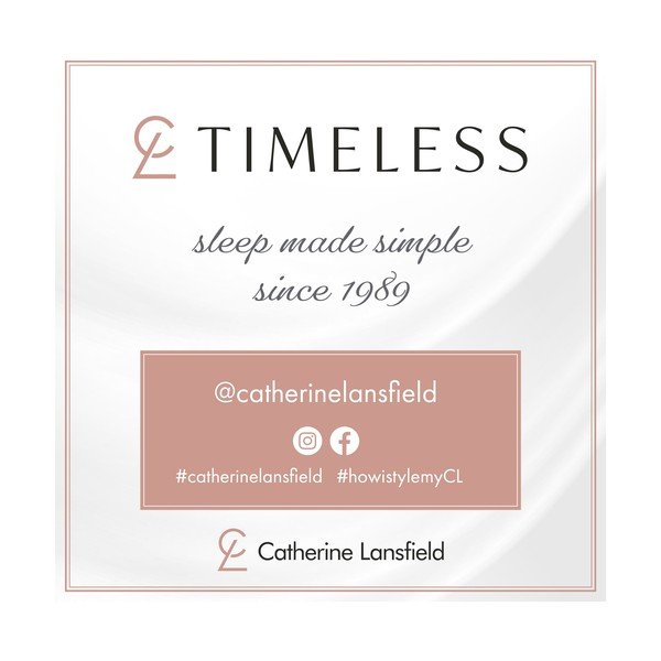 Lenjerie de pat albă-verde pentru pat dublu/extinsă 230x220 cm Scallop Border – Catherine Lansfield-image-4