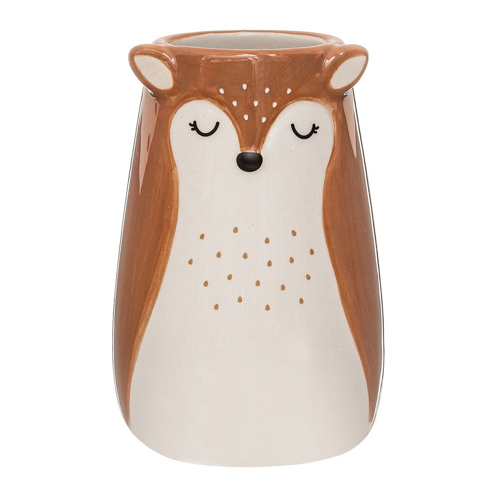 Vază maro din dolomită (înălțime 10 cm) Deer – Sass &amp; Belle