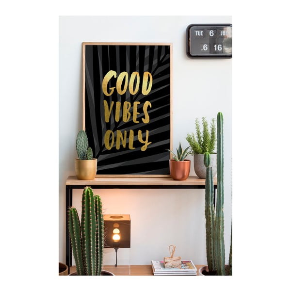 Tablou Really Nice Things Good Vibes, 40 x 60 cm-image-1