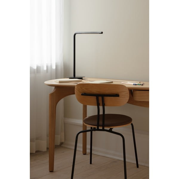 Veioză neagră LED cu intensitate reglabilă din metal (înălțime 46 cm) Omni Table – UMAGE-image-1