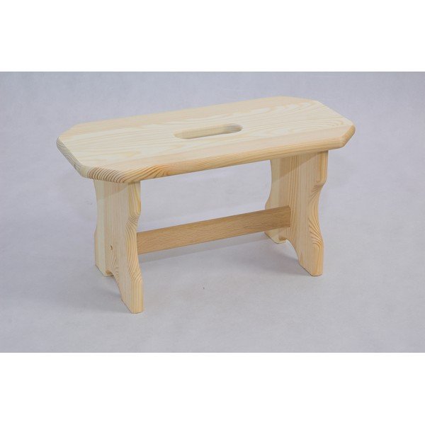 Scaun în culoare naturală din lemn de pin Forte – Rojaplast-image-1