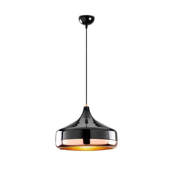Lustră Opviq lights Yildo, ø 36 cm, negru-arămiu-image-2