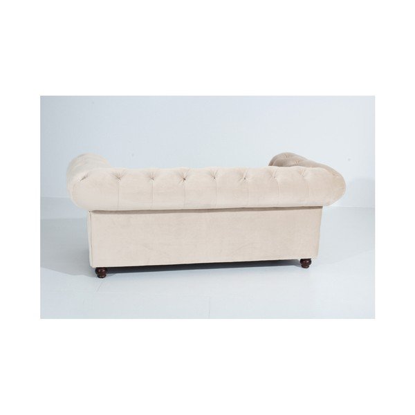 Canapea Max Winzer Orleans Velvet, 196 cm, crem-image-2