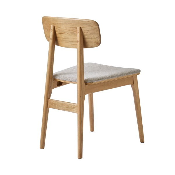 Scaun de dining bej/în culoare naturală Livo – Unique Furniture-image-1