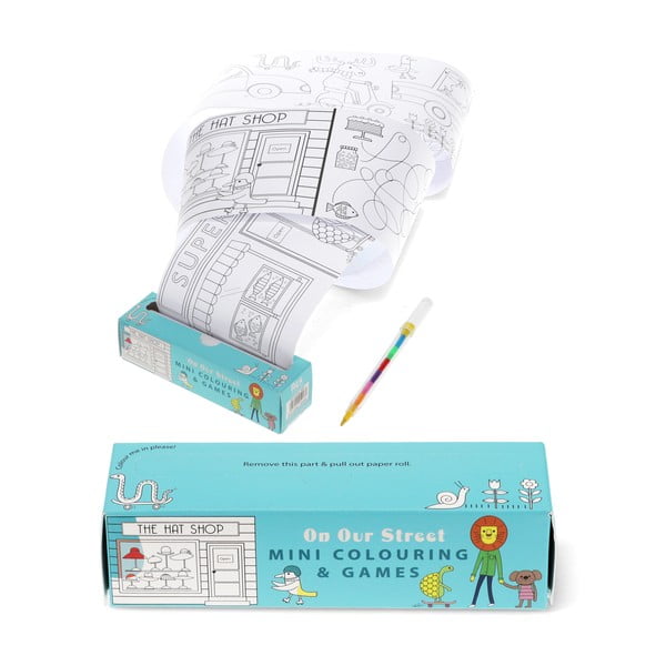 Cărți de colorat On Our Street – Rex London