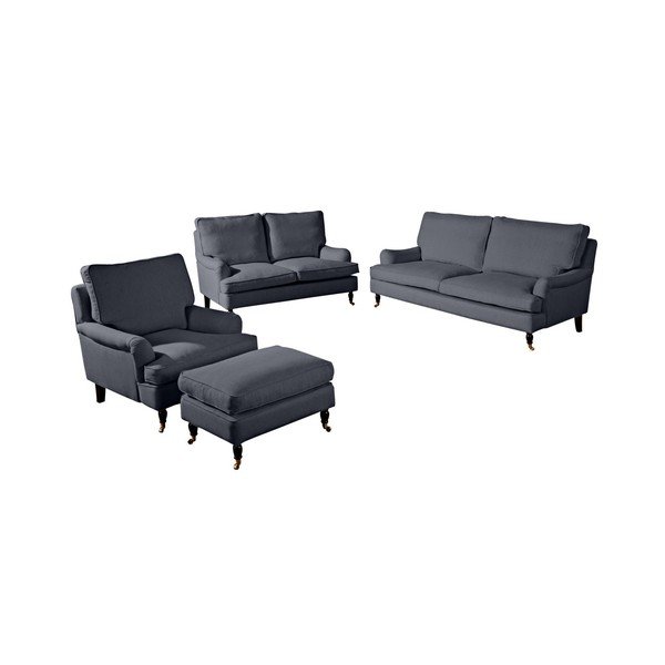 Fotoliu Max Winzer Passion, gri antracit-image-1