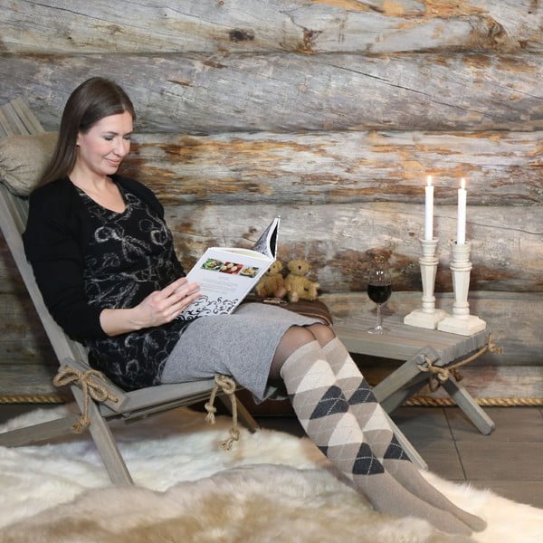 Scăunel din lemn de stejar EcoFurn Lili, natural-image-4