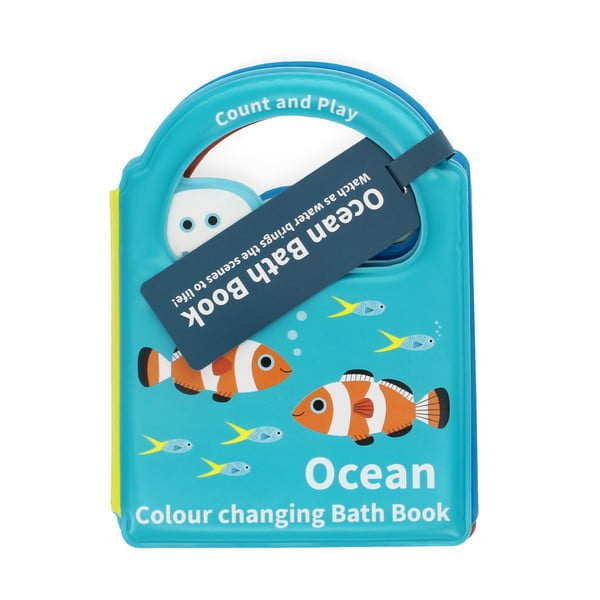 Jucărie interactivă Colour changing bath book Ocean – Rex London-image-4