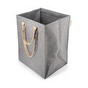 Coș de rufe gri din material textil 53 l Laundry Hub Tweed – Rolser
