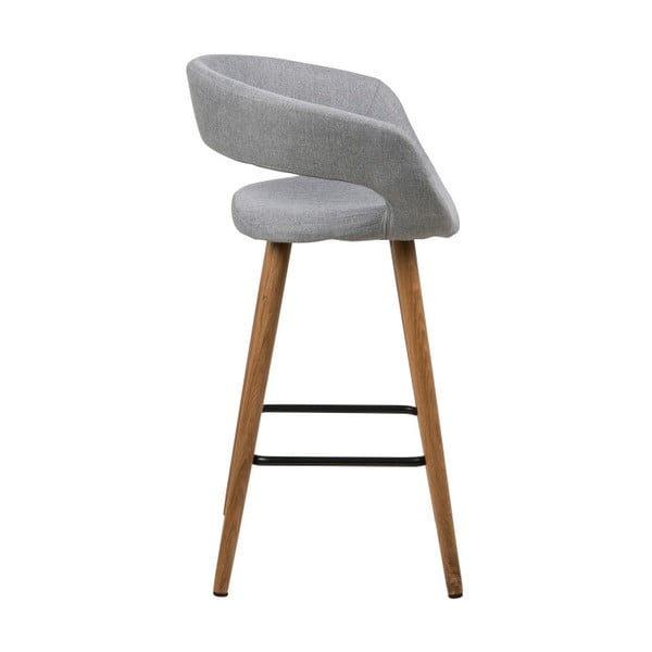 Scaune de bar gri 2 buc. 88,5 cm Gill – Actona-image-4