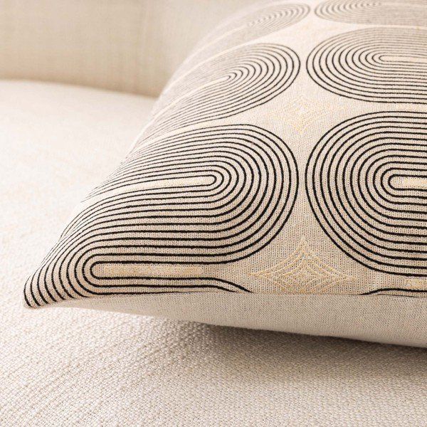 Pernă decorativă 40x60 cm Ondine – douceur d'intérieur-image-1