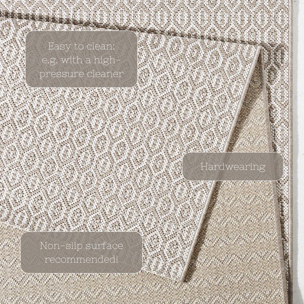 Covor de exterior NORTHRUGS Meadow, 80 x 150 cm, gri-image-4