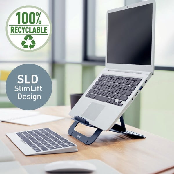 Suport ajustabil pentru laptop Ergo – Leitz-image-1