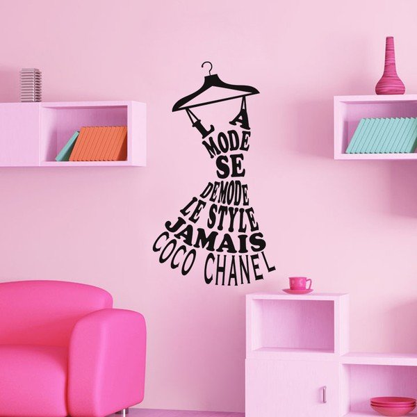 Autocolant Ambiance Coco Chanel Quote