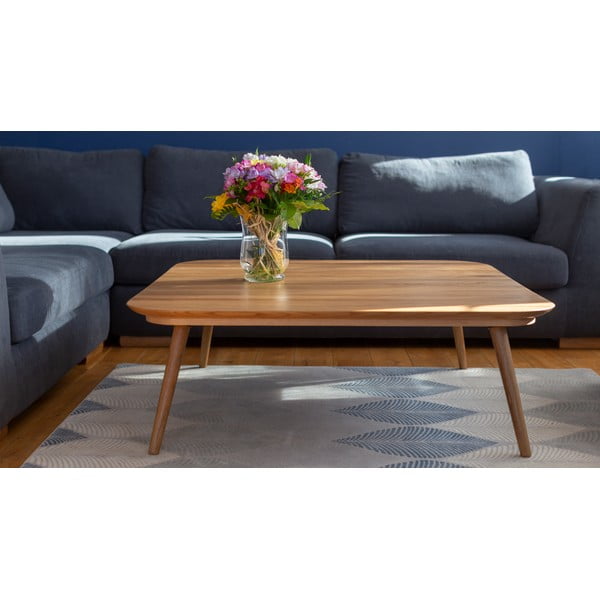 Măsuță de cafea din lemn de frasin Ragaba Contrast Tetra, natural, 110 x 110cm-image-3