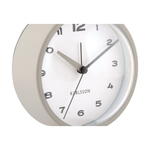 Ceas deșteptător ø 11 cm Brisk Dome – Karlsson-image-3