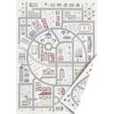 Covor cu 2 fețe Narma Ülejõe, 140 x 200 cm, alb