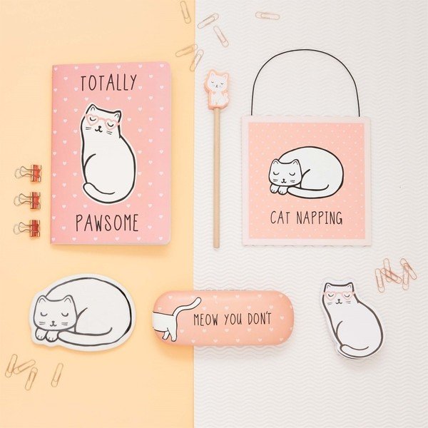 Blocnotes adezive Sass & Belle Cutie Cat, 50 file-image-1