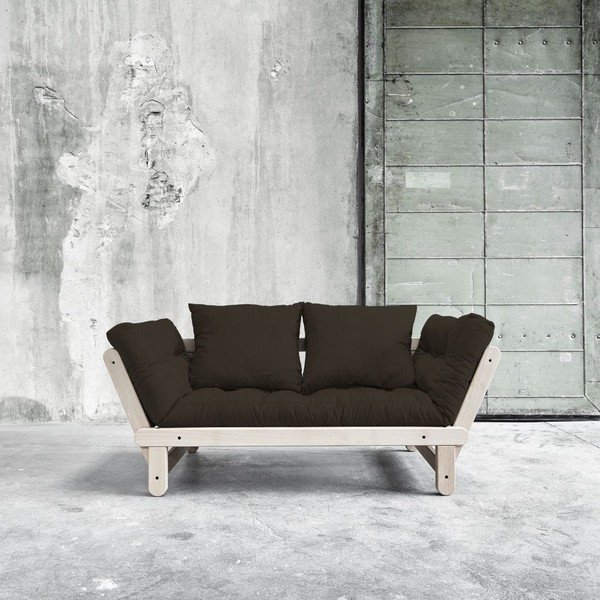 Canapea extensibilă Beat Beech/Choco Brown-image-2