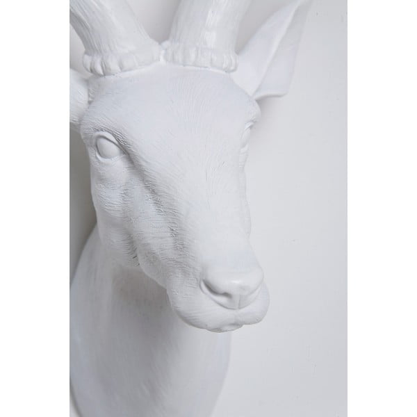 Statuetă decorativă Kare Design Deer, 40 x 45 cm, alb-image-3