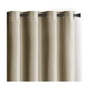 Draperie maro/bej dimout (semi-opacă) din catifea 140x270 cm Eyelets – Restilo