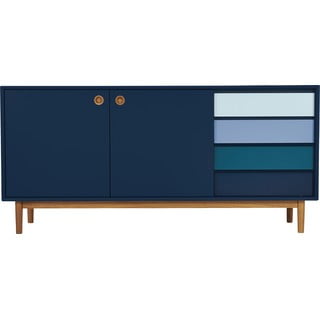 Comodă Tom Tailor Color Box,, 170 x 80 cm, albastru închis