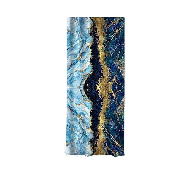 Draperie albastră-aurie 140x260 cm – Mila Home