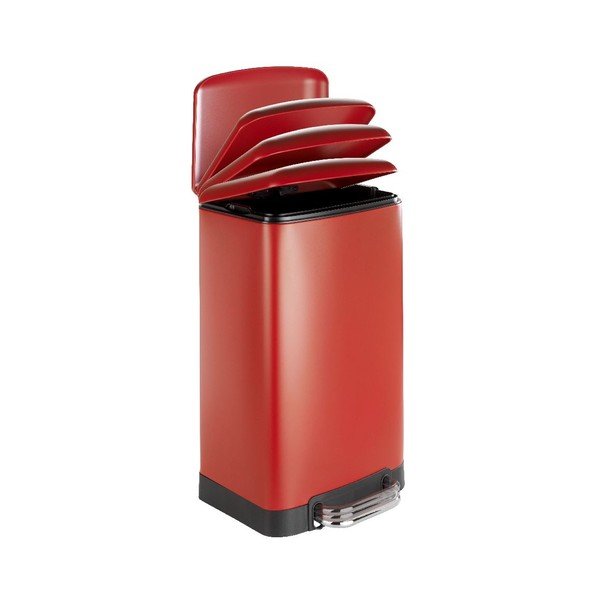 Coș de gunoi Wenko, 30 l, roșu-image-1