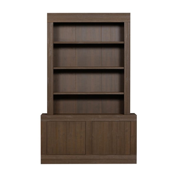 Bibliotecă maro din lemn  de pin 146x230 cm Yumi – BePureHome