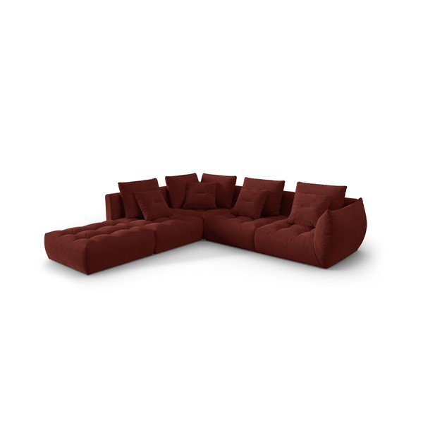 Colțar roșu (cu colț pe partea stângă /în formă de ”L”) Bloom – Micadoni Home-image-2