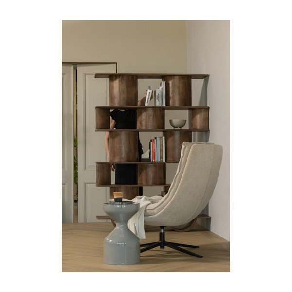 Măsuță auxiliară rotundă din metal ø 30 cm Floyd – WOOOD-image-2