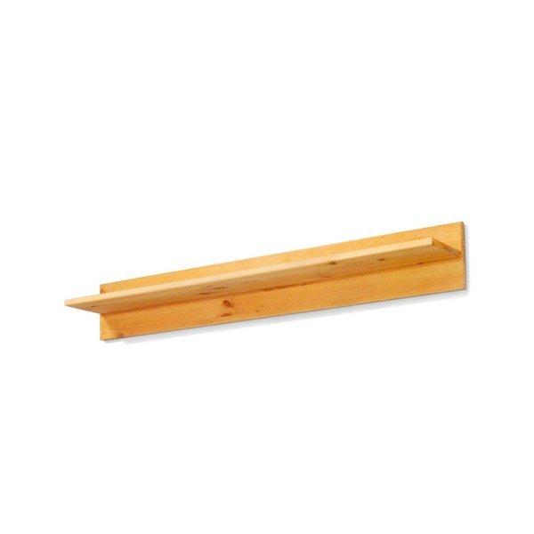 Raft din lemn masiv de pin Støraa Yvonne, maro-image-1