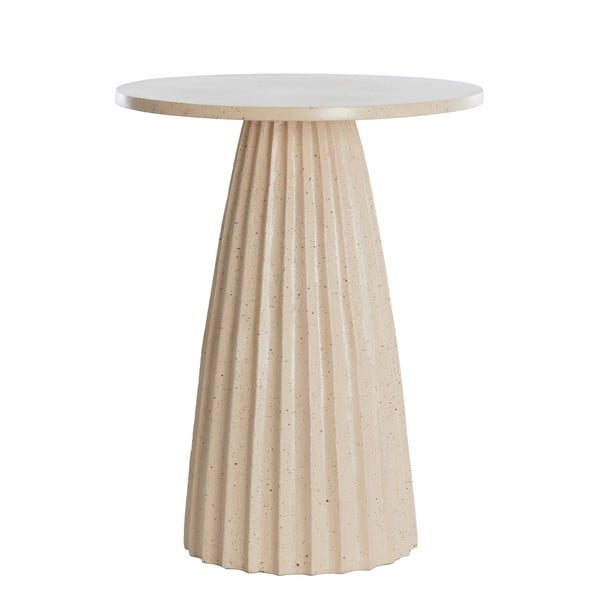 Măsuță auxiliară rotundă din metal ø 40 cm Veglia – Light & Living