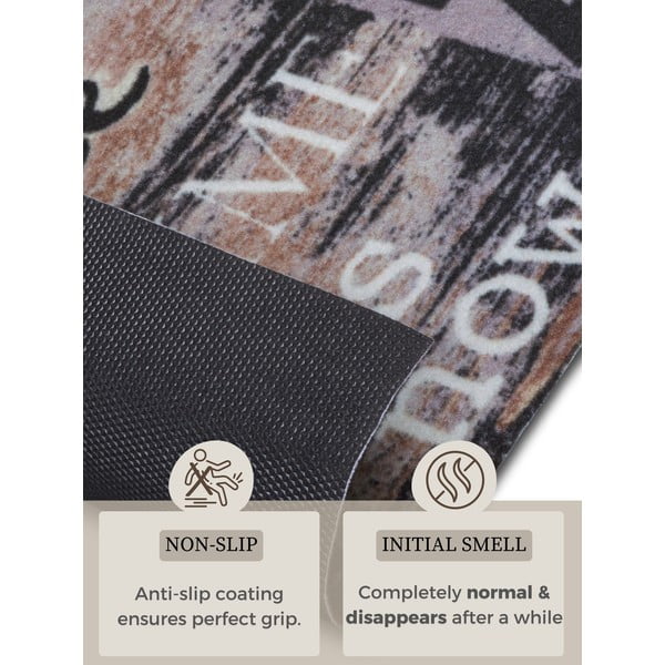 Covor maro de tip traversă 50x150 cm Enjoy Coffee Break – Hanse Home-image-4