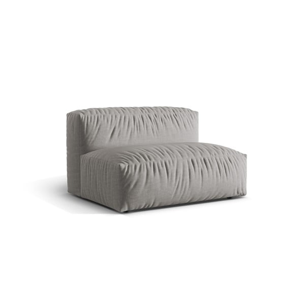 Modul pentru canapea modulară gri deschis (de mijloc) Martina – Micadoni Home-image-1