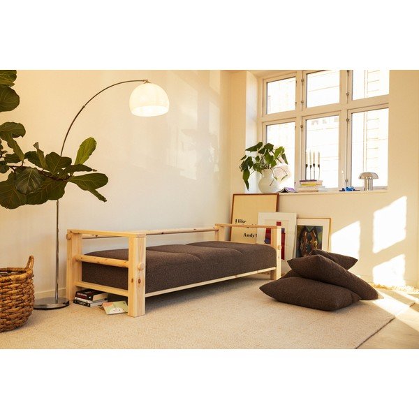 Canapea galben ocru 225 cm Bare – Karup-image-2