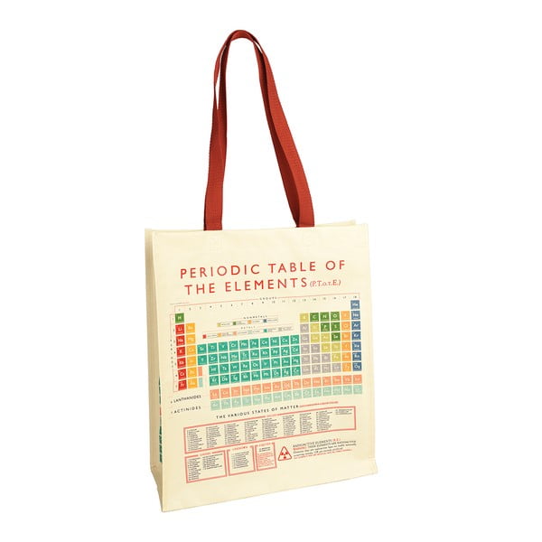 Geantă de cumpărături din hârtie reciclată Rex London Periodic Table-image-2