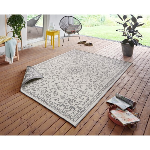 Covor adecvat pentru exterior NORTHRUGS Leyte, 160 x 230 cm, gri-crem-image-3