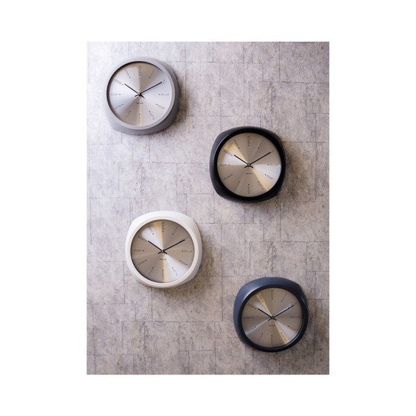 Ceas de perete Karlsson Aesthetic Square, gri-image-2