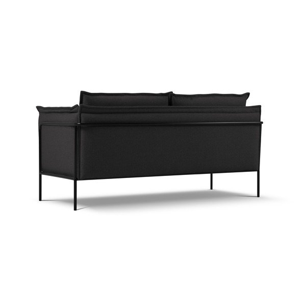 Canapea Interieurs 86 Andrea, 145 cm, negru-image-2