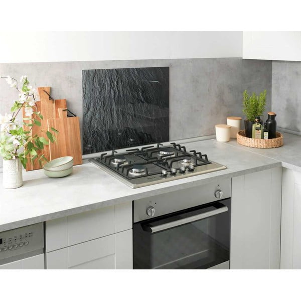 Protecție din sticlă pentru peretele de lângă aragaz Wenko Slate, 60 x 50 cm-image-1