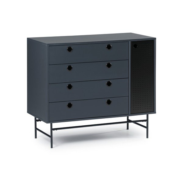 Comodă Teulat Punto, albastru închis-image-2