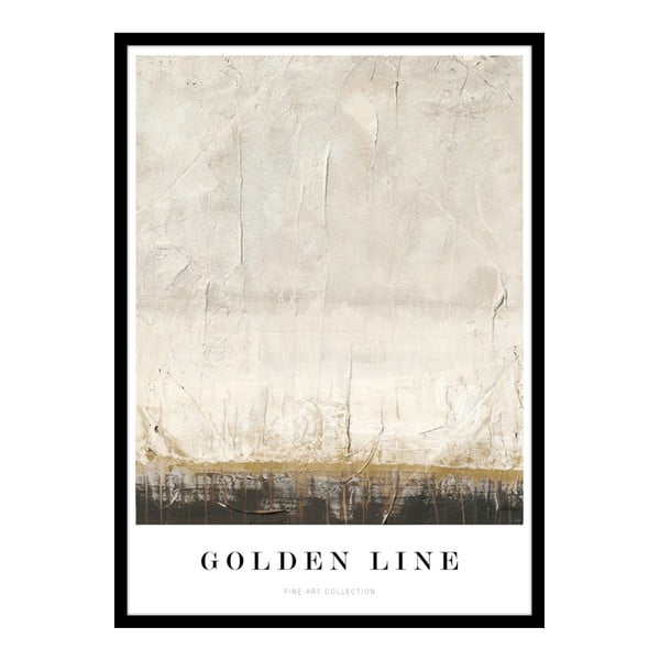 Poster cu ramă 52x72 cm Golden Line   – Malerifabrikken